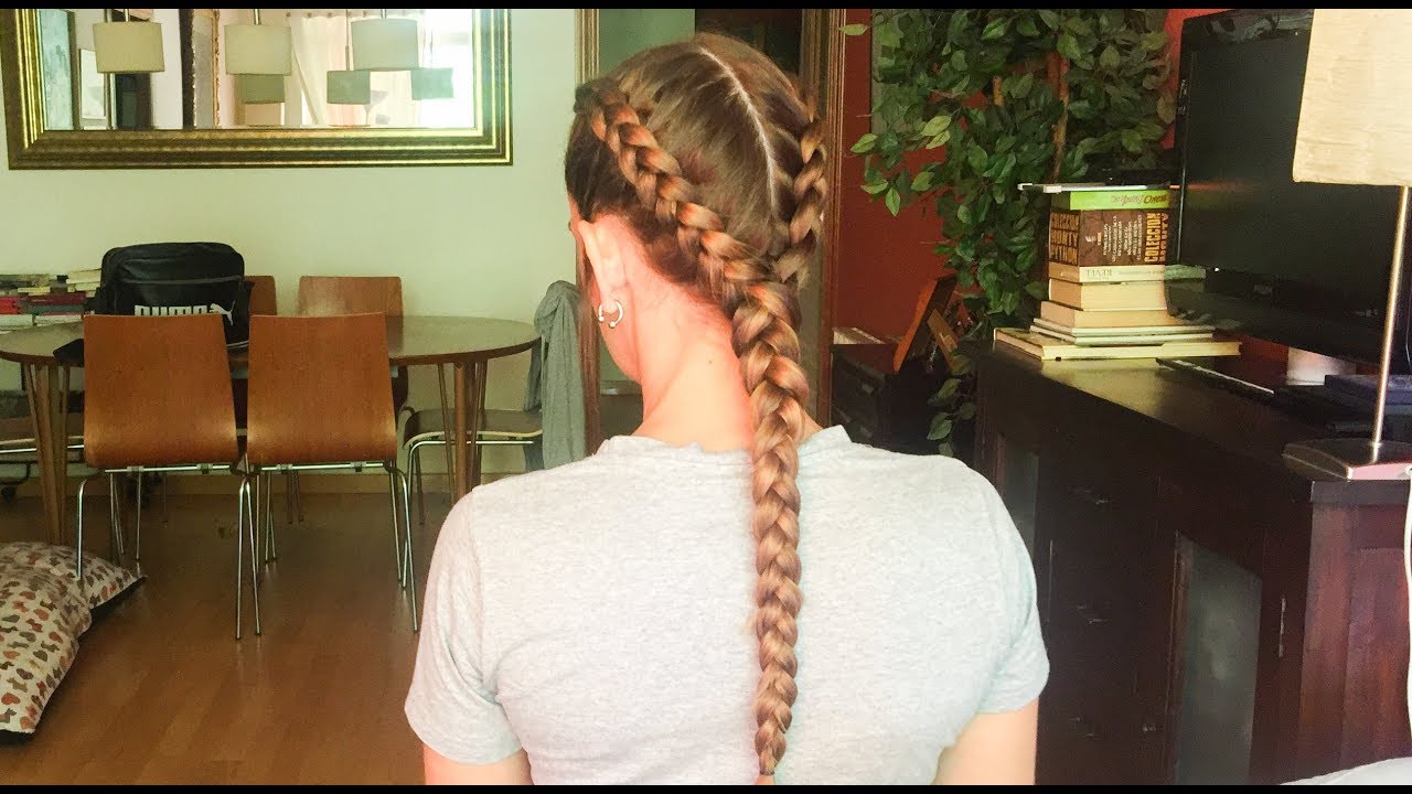 Cómo unir dos trenzas