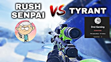 I WENT AGAINST A TYRANT MEMBER IN 1V1 SNIPER ONLY...(NO CUT)