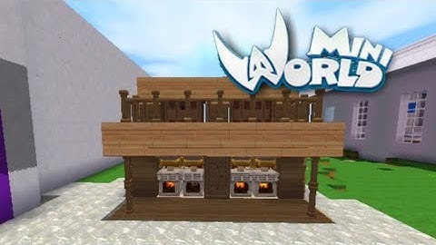 Mini World Block art - Automatic furnace