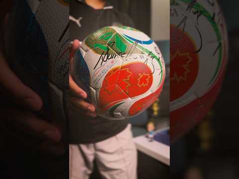 I RECEIVED SIGNED BALL BY SUNEEL MUNJH 😍