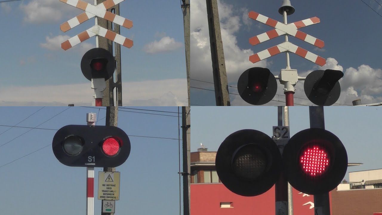 Polskie Przejazdy Kolejowe 2018 | Polish Railroad Crossings Compilation 2018