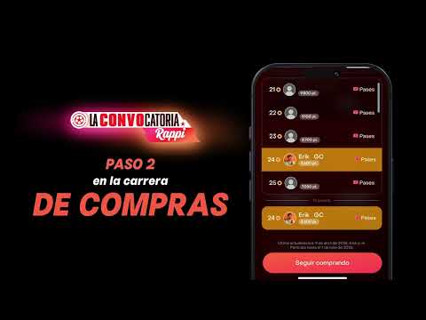 ¡Anímate a vivir la Convocatoria Rappi! ⚽