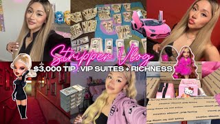 STRIPPER VLOG: RICH LAWYER TIPPED ME $3K IN THE VIP SUITE + MOTHERS DAY WEEKEND 💸💕