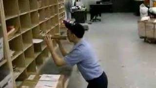 Handling mail in the Navy