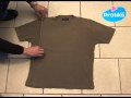 How to fold a teeshirt in 5 seconds