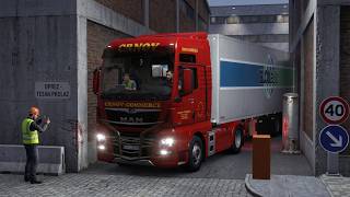 Smooth Trucking Through Tight Corners | ETS2 | Truck Driving | No Commentary #ets2
