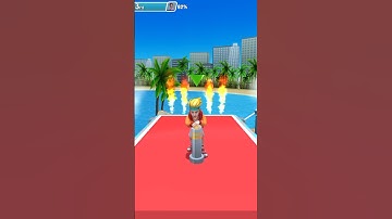 hyper run 3d gameplay || हाई पर रन गेम ||😱 #shorts #evolution #gaming