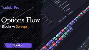 Options Flow: what is the difference between Blocks and Sweeps ?