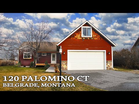120 Palomino Ct, Belgrade, MT home video tour