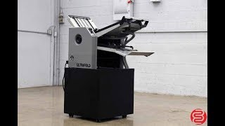 Baum 714 Ultrafold Vacuum Feed Paper Folder