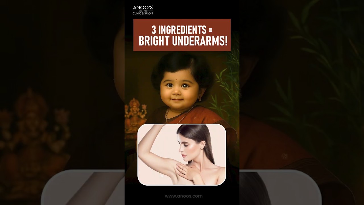 Dark Underarms? Let’s Brighten Them Naturally! 🌸 