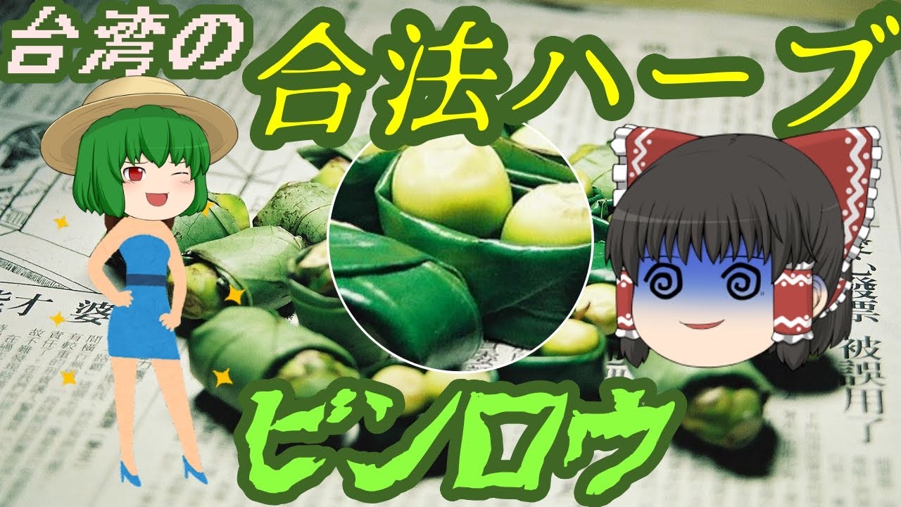 【ゆっくり植物解説】日本に上陸しなくてよかった！　ビンロウ