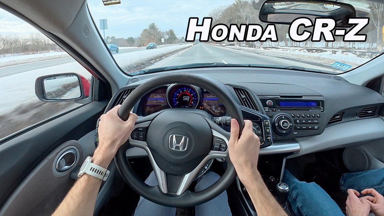2011 Honda CRZ - The Manual 6 Speed Enthusiast Hatchback Hybrid That Failed (POV Review)