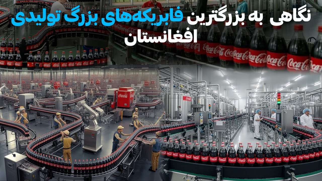 نگاهی  به بزرگترین فابریکه‌های بزرگ تولیدی افغانستان ـ Inside Afghanistan’s Factories