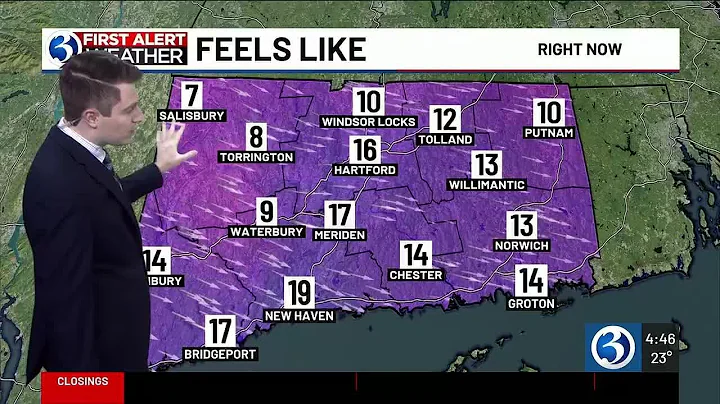 FORECAST: Chilly today, then First Alert Weather Days for snow, cold & wind