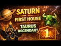 वृषभ लग्न + शनि = साइलेंट पावर 💪 Saturn in First house