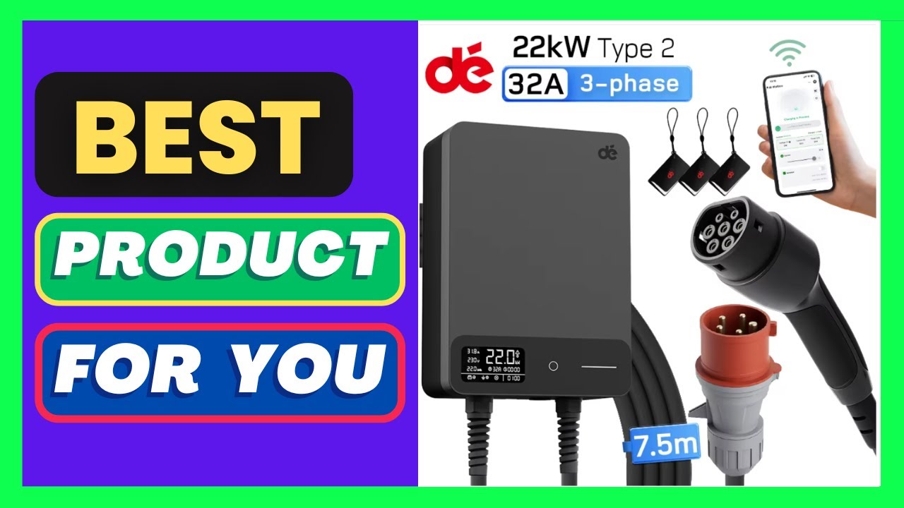 dé Wallbox 22kW with Electricity Meter 3-