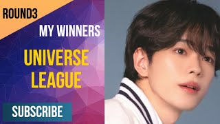 UNIVERSE LEAGUE MY WINNERS
So mad!
Jiang Fan never had a chance with
that audience.
Not fair.
Anyway heres my choices of winners.
LIKE & SUBSCRIBE
COMMENT TOO
NO COPYRIGHT INFRINGEMENT INTENDED
PURELY FOR ENTERTAINMENT ONLY UNIVERSE LEAGUE MY WINNERS