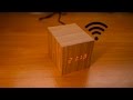 Digital Clock Goes with the Grain