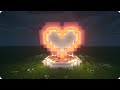 How to build Heart Lava Fountain! [ Girl Builder Pachi ]
