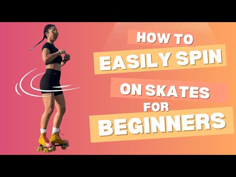Heel Toe Spins on Roller Skates | Beginner Footwork Tutorial