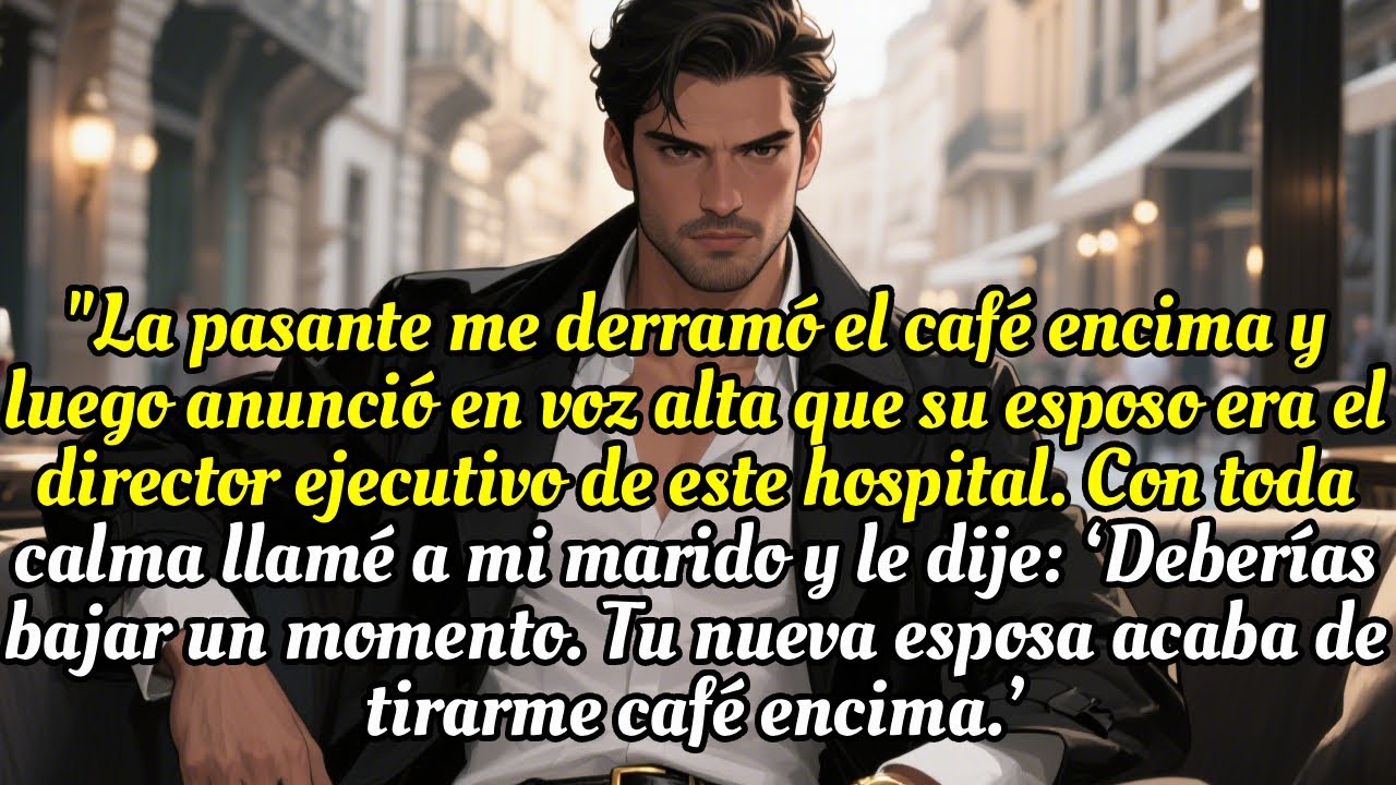 Una pasante me tiró café ☕ encima y dijo que el CEO era su esposo. Lo llamé 📞: “Ven a conocerla 😏