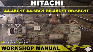 HITACHI ISUZU AA-4BG1T AA-6BG1 engine Workshop Service Repair Manual - English - PDF Download