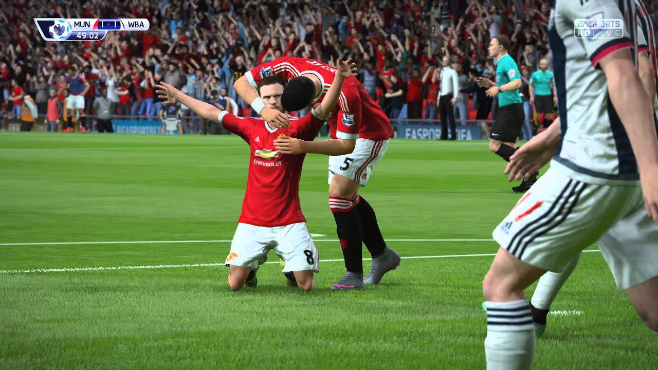FIFA 16 - Manchester United vs. West Bromwich Albion Premier League