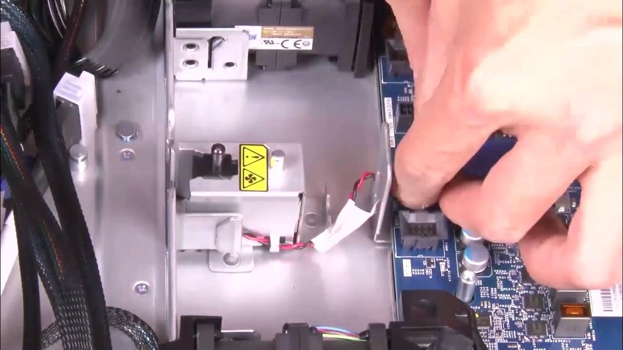 Lenovo ThinkSystem SR630 V3 installing an intrusion switch YouTube