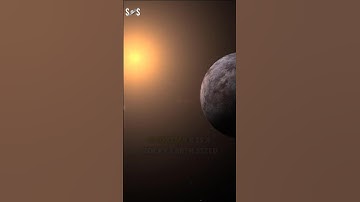 Proxima b : The closest exoplanet to Earth #space #cosmos #shorts