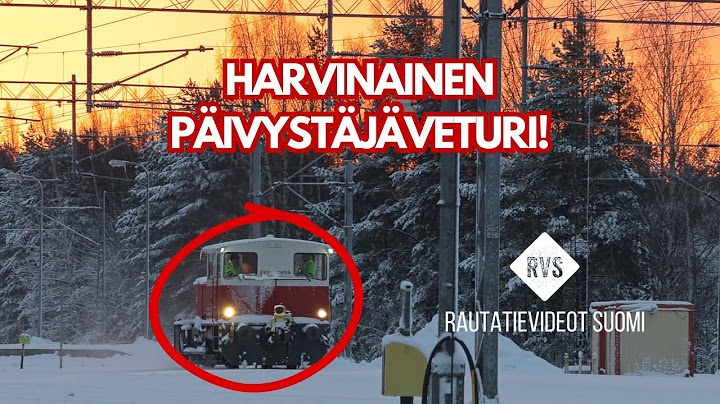 Harjavallan harvinainen "pikkupässi" OTSO3 liikenteessä