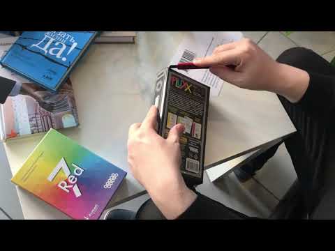 Распаковка игр Fluxx и Red 7