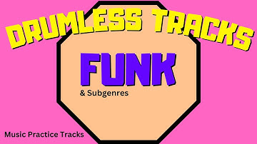 Funk Drumless Backing Track 132Bpm