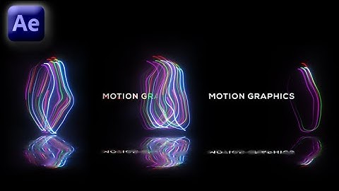After Effect Tutorial - Text Reveal Animation by using Saber Plugin