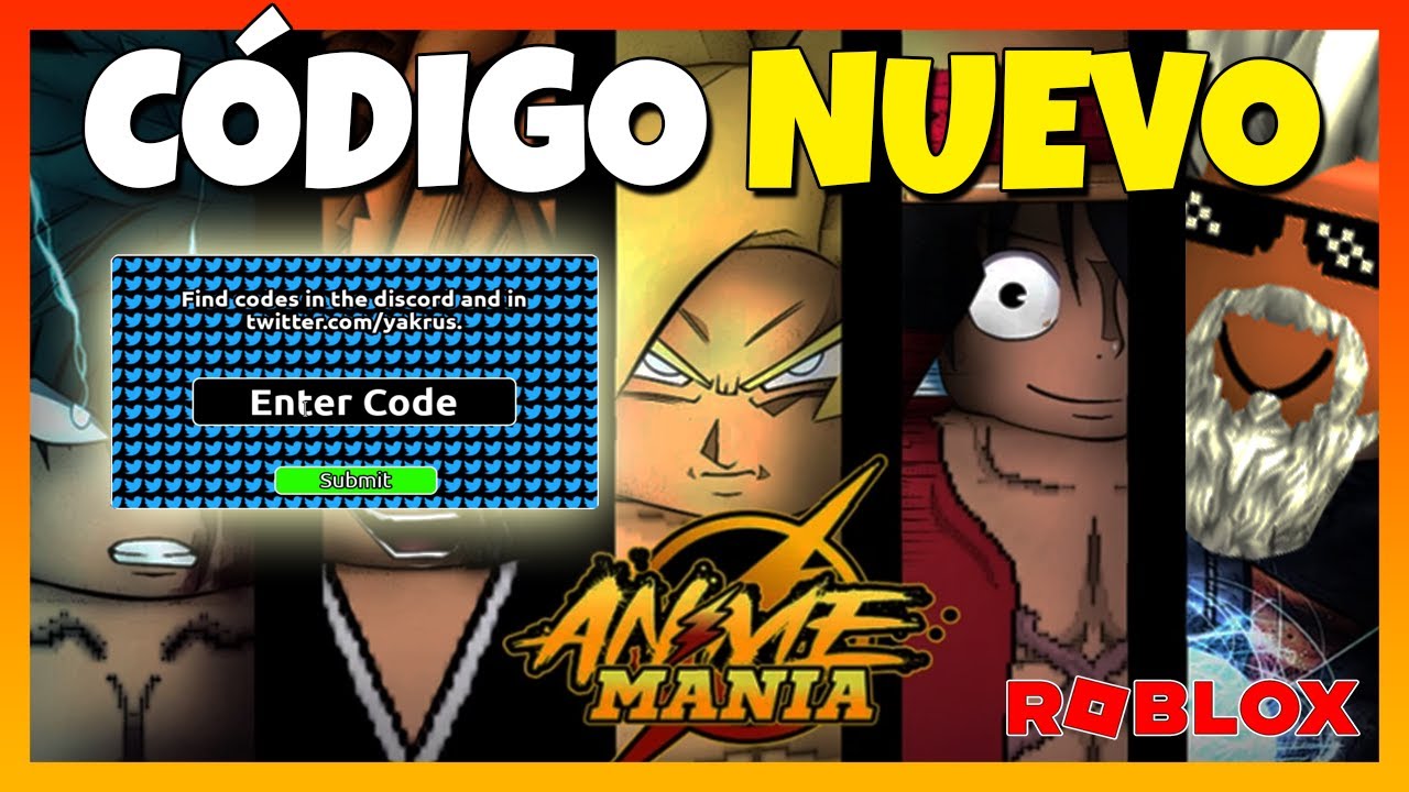 ✅NUEVO CÓDIGO de 👊 ANIME MANIA 👊 Re-Release Update 👊 Roblox 2025 👊 ANIME MANIA ROBLOX  EMiLiOR