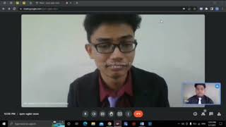 IMD121 Mock Interview Video