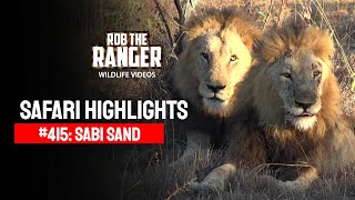 Safari Highlights #415: 19 - 21 June 2016 (Latest Wildlife Sightings)