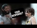 Science Doesn’t Let Me Believe In God! Ridwan VS Atheist Lady | Speakers Corner