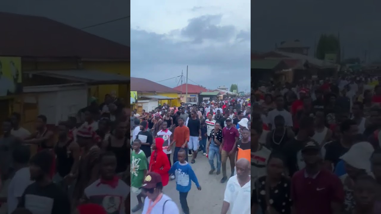 Massive turnout for the Asogli Yam Festival 25🥵❤🔥 