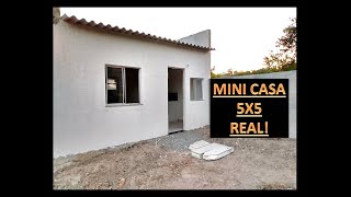 Mini casa 5x5 no Blocom - Pequena Casa