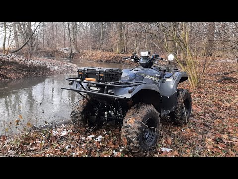 Ямаха Гризли 700 на гусеницах