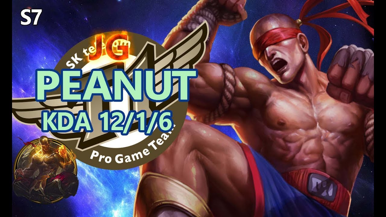 SKT T1 PEANUT VS AMBITION SSG | Peanut is legendary: Lee sin Jungle | Challenger SoloQKR