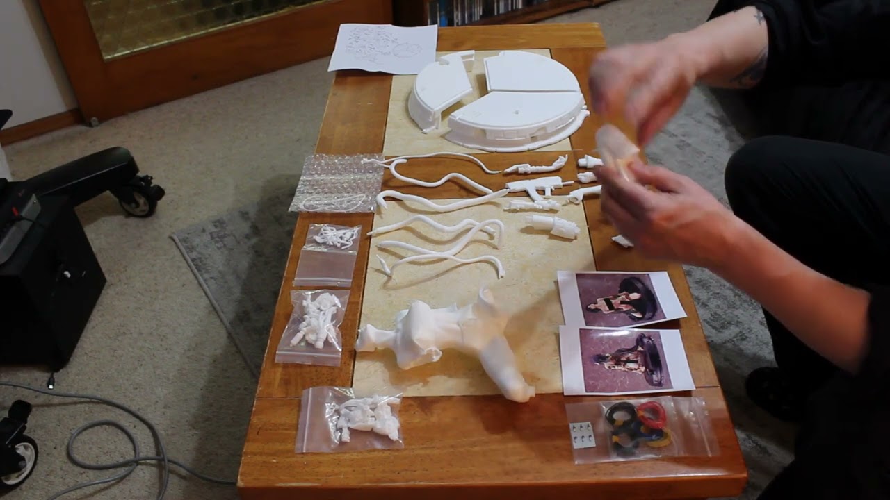 Ghost in the Shell Makoto Kusanagi 1/4 scale garage kit figure