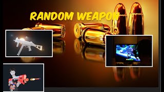 RANDOM weapon generator in THE PIT