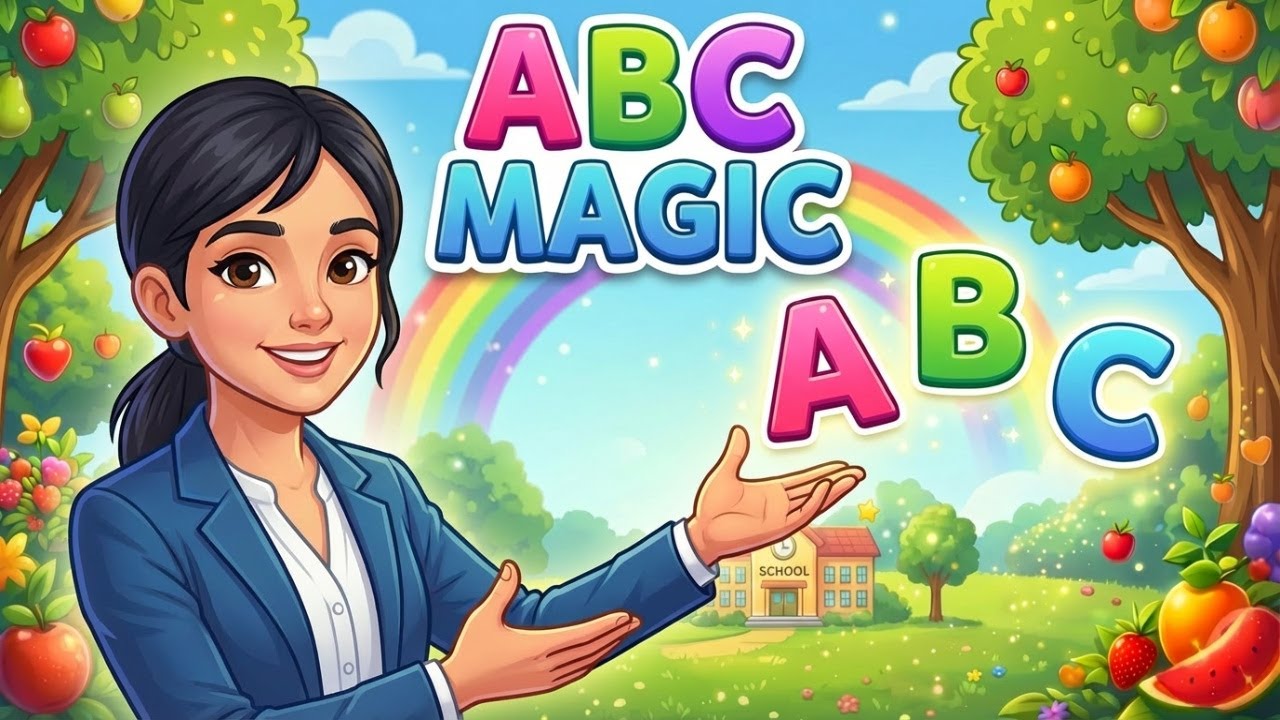 Learn ABC A to Z for Kids 🧒🌈 | Alphabet AdventureLearn ABC A to Z for Preschool Kids 🏫✨ABC