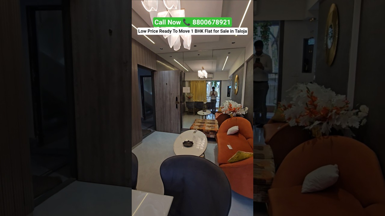 Codename Ghuen Tak Taloja | 1 BHK RTMI Flat with Big Balcony for Sale | No Brokerage, Free Pickup