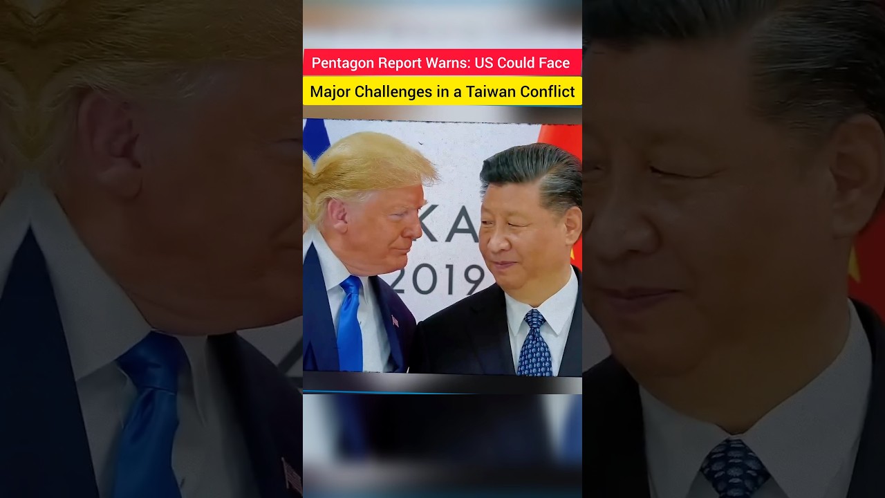Could the U.S. Lose a War Over Taiwan? Pentagon's Shocking Report
