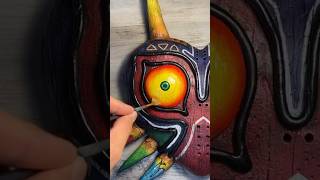 Creating Majoras Mask! #art #zelda #tearsofthekingdom