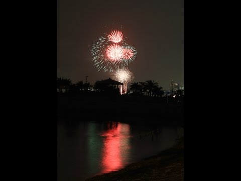 ひろのin・那覇ハーリー・打ち上げ花火