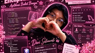 Aplikasi Penjualan Buket Bunga | Presentasi Java NetBeans (Metode Encapsulation) 